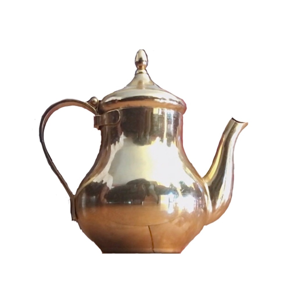 Decorative Gold TeaPot